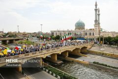 مسیر راهپیمایی روز قدس در قم