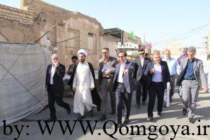 لزوم تعیین تکلیف خانه‌های تاریخی رهاشده در پروژه بسط شرقی حرم/از پروژه‌های عمرانی شهری قم کاملاً حمایت می‌کنیم