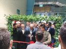 وزیر صمت طرح توسعه ۲ واحد صنعتی را در قم افتتاح کرد