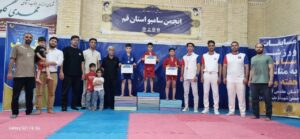 رقابت‌های سامبو استان قم به مناسبت هفته وقف با شکوه برگزار شد